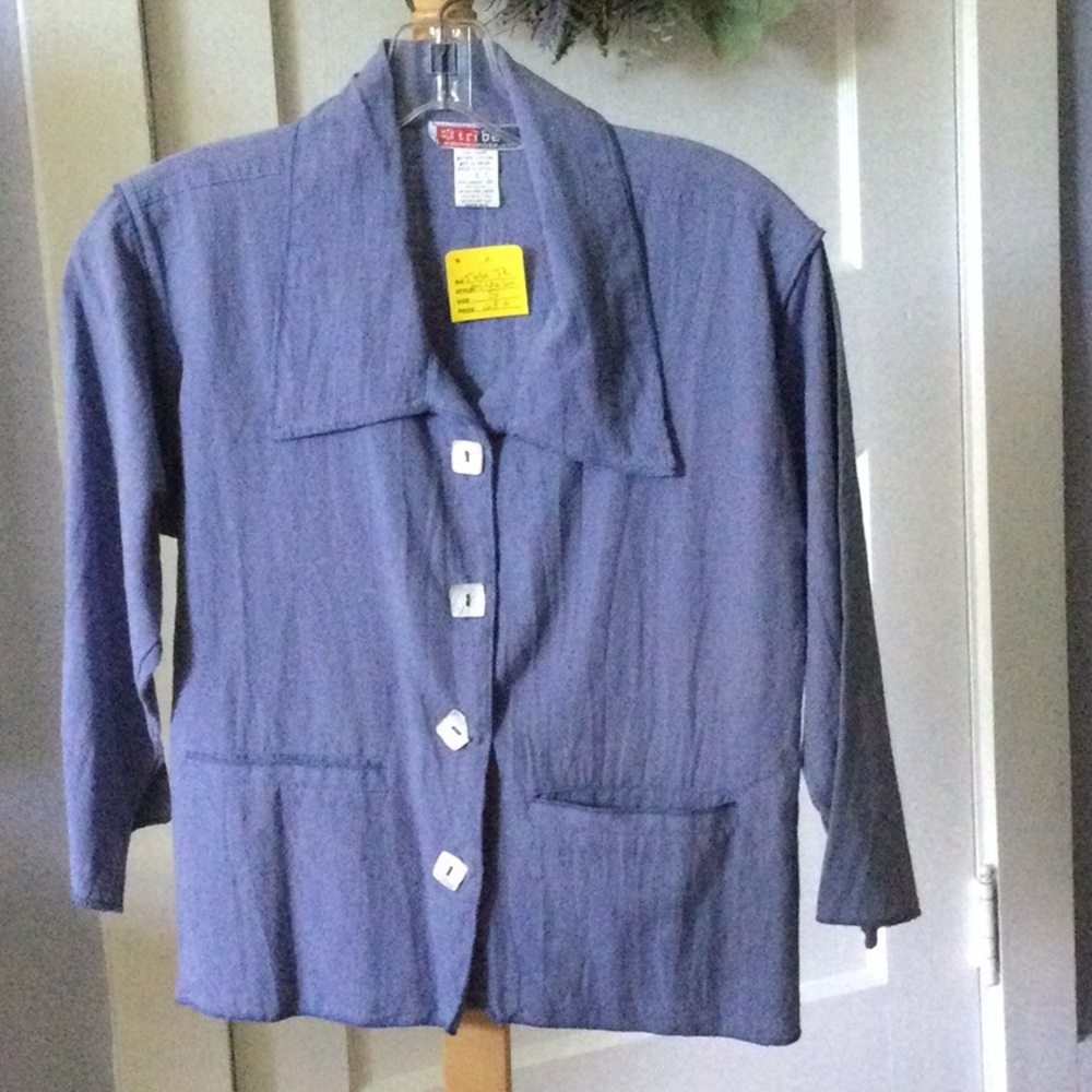 Tribe woman’s button up jacket